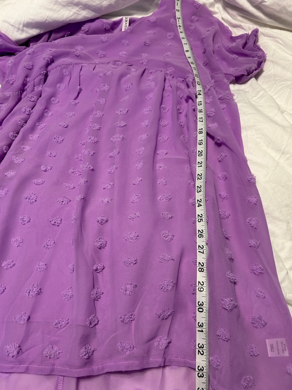 Zenana Outfitters Large Lavender V-Neck Dress - Picture 11 of 11